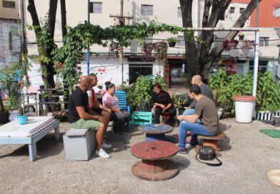 Moradores transformam lixão em praça no Bixiga